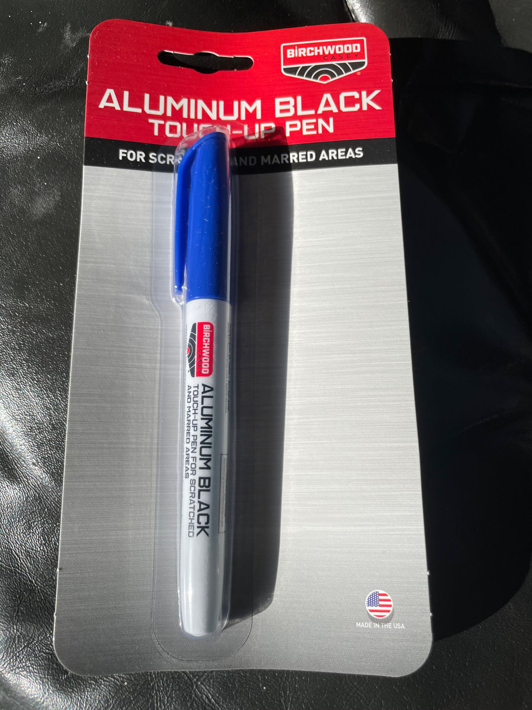 Aluminum Black Metal Finish (Aluma Black PAB17) with Touch-up Pen for Gun  or Any Painted Metal Project Plus 5 Free Cotton Swabs
